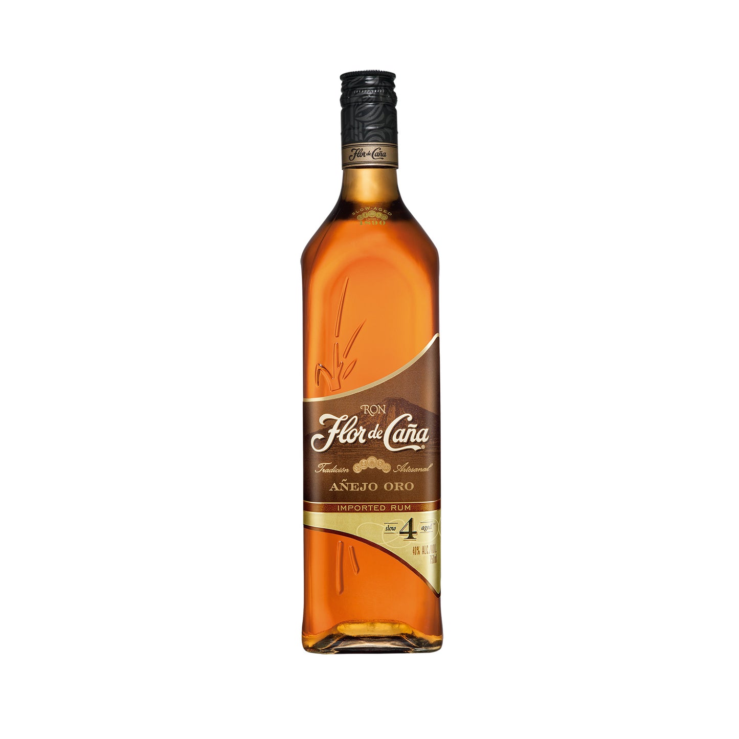 Ron Flor de Caña 4 Años Botella 750 mL