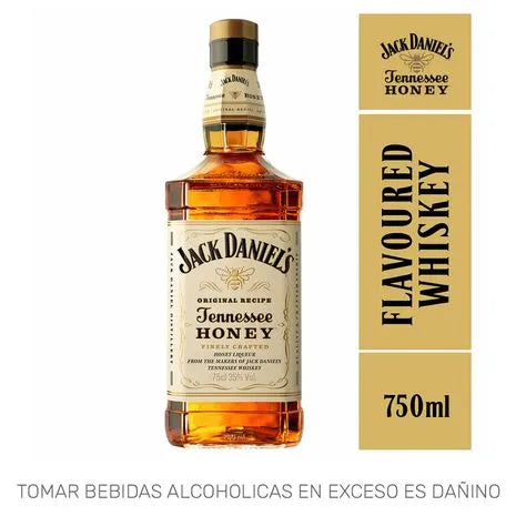 Whiskey JACK DANIEL'S Tennessee Honey Botella 750ml