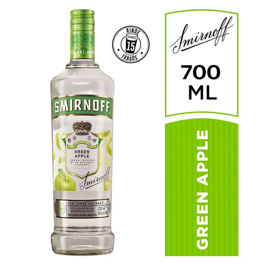 Vodka Smirnoff green Apple 700 ml